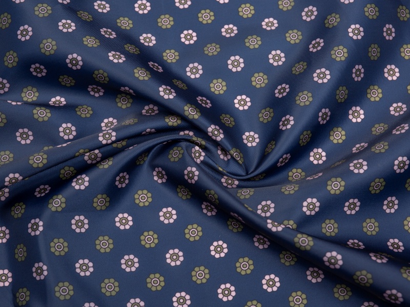 Vải in trơn toàn polyester