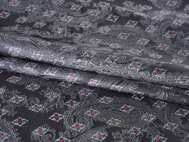 Vải lót in toàn Polyester Jacquard