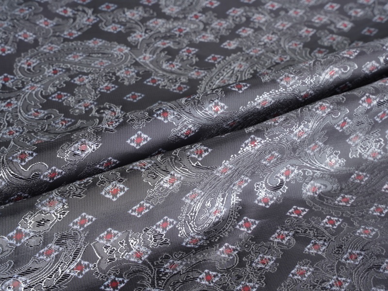 Vải lót in toàn Polyester Jacquard